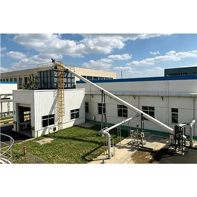Rosca transportadora sem eixo para manuseio de lodo